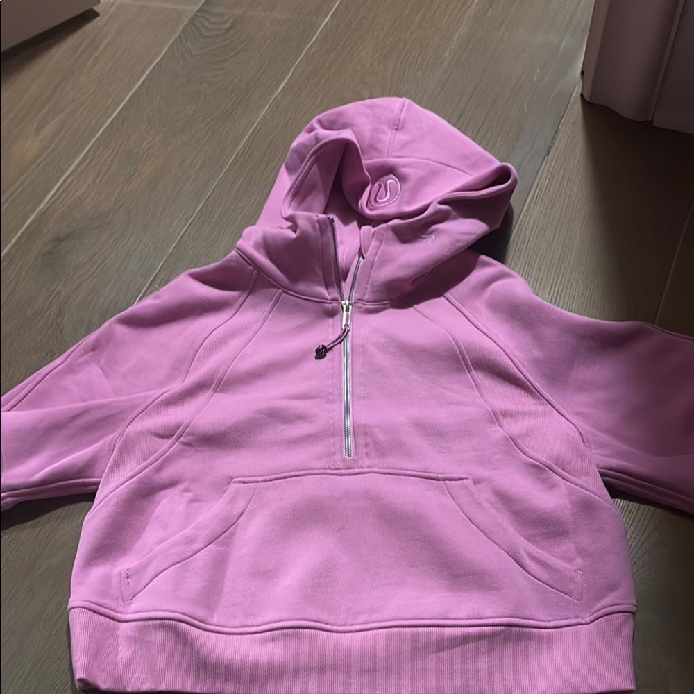 Pink Half-Zip scuba